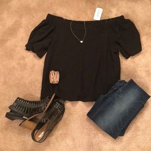 Off the shoulder top